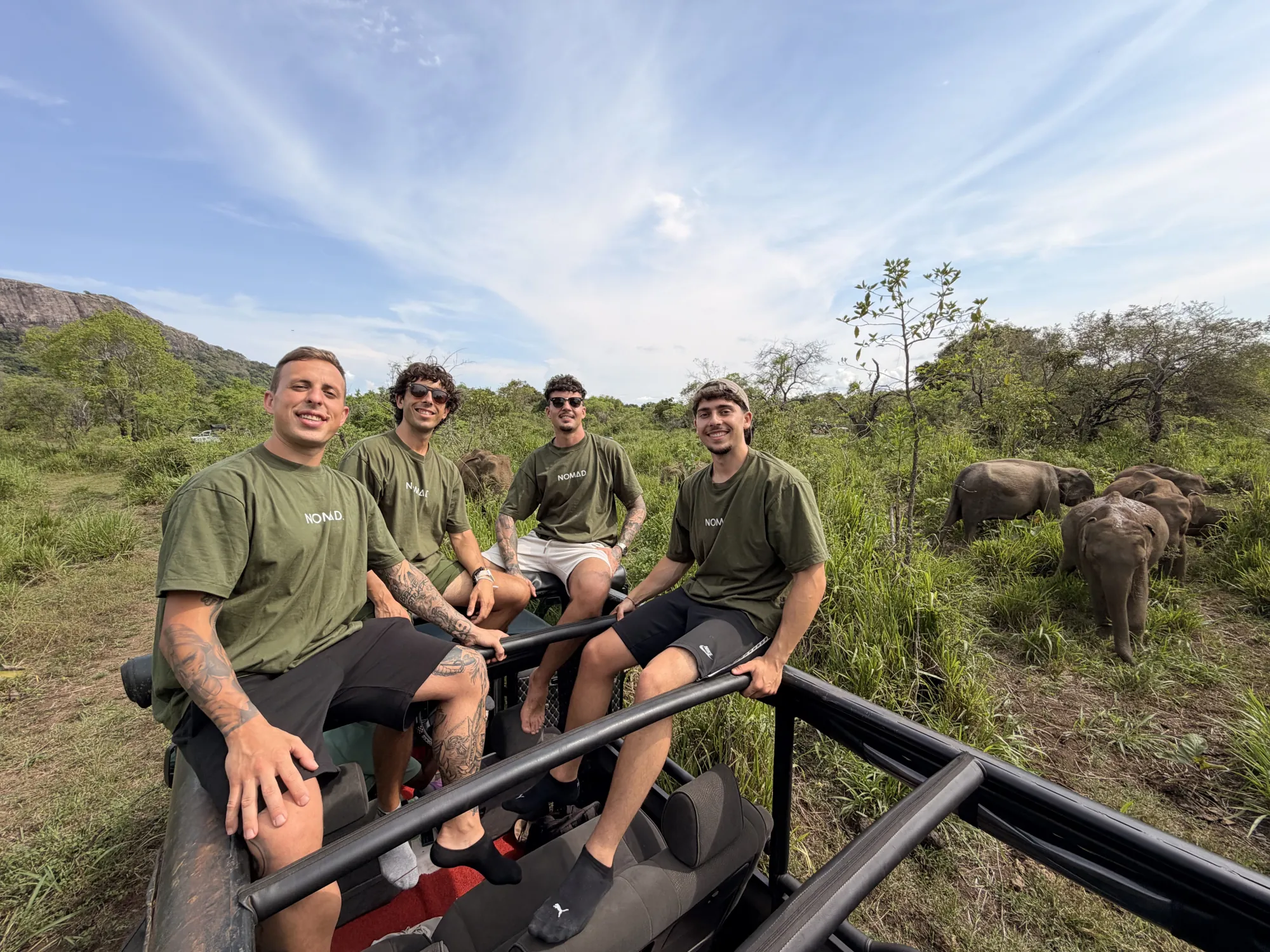 El equipo NOMAD en tres continentes